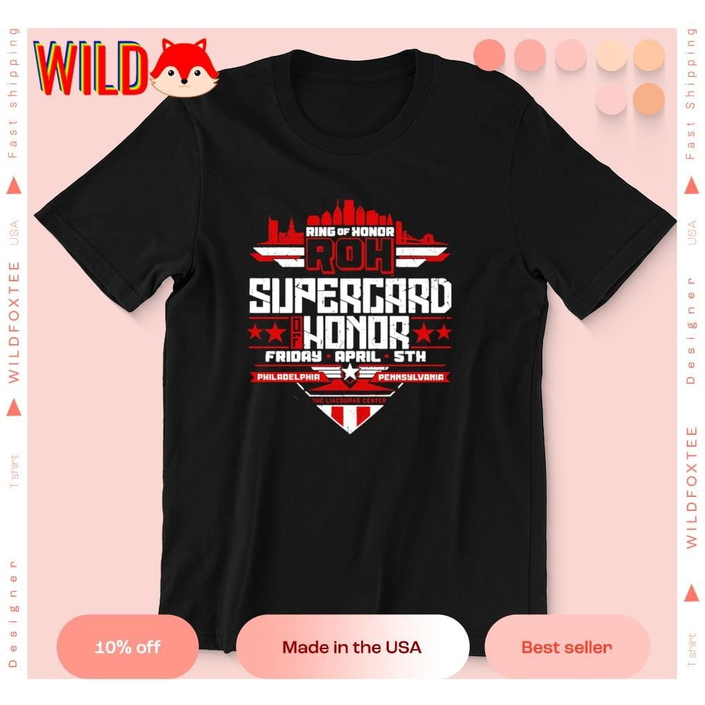 Roh Supercard Of Honor 2024 Event Shirt