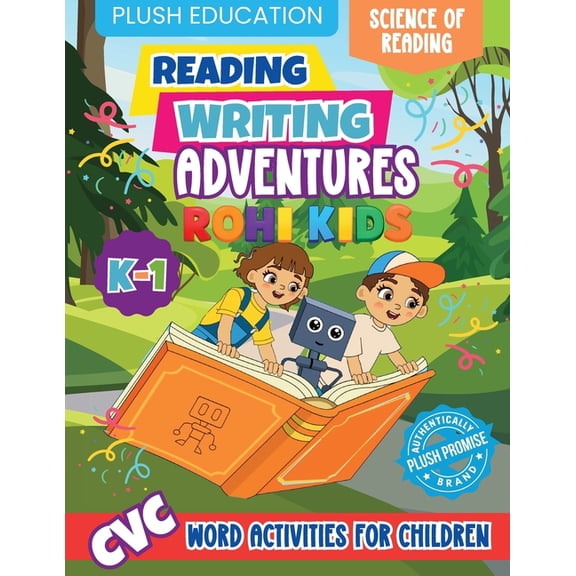 Rohi Kids K-1 Reading and Writing Adventures: CVC Word Activities for Children, (Paperback)