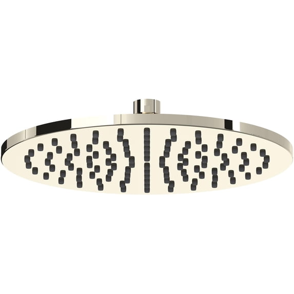 Rohl 100126RS1PN 1.8 GPM Single Function Rain Shower Head - Nickel