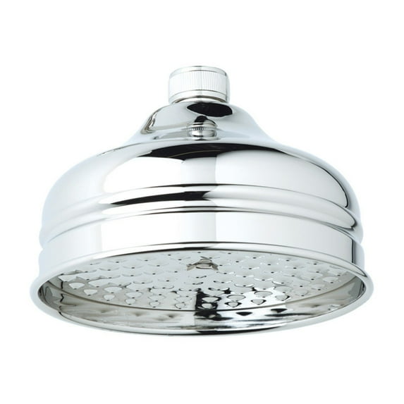 Rohl 1027/8 Bordano 1.8 GPM Single Function Rain Shower Head - Chrome