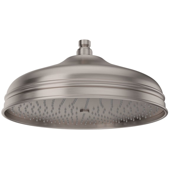 Rohl 1047/8 Bordano 1.8 GPM Single Function Rain Shower Head - Nickel