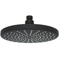 thumbnail image 1 of Rohl 1075/8 Rodello 1.8 GPM Single Function Rain Shower Head - Black, 1 of 7