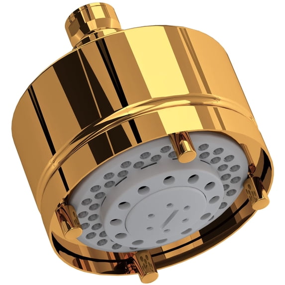 Rohl 1080/8 Modern 1.8 GPM Multi Function Rain Shower Head - Brass