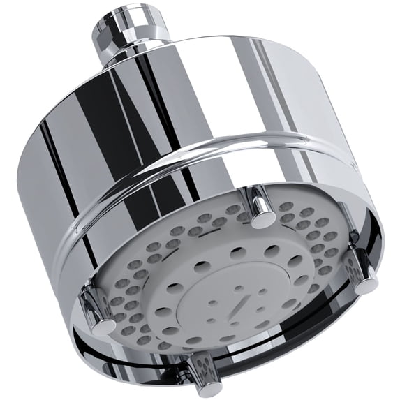 Rohl 1080/8 Modern 1.8 GPM Multi Function Rain Shower Head - Chrome