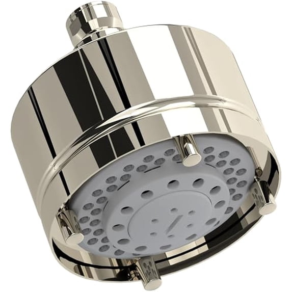 Rohl 4" 5-Function Showerhead in Polished Nickel - 1080/8PN