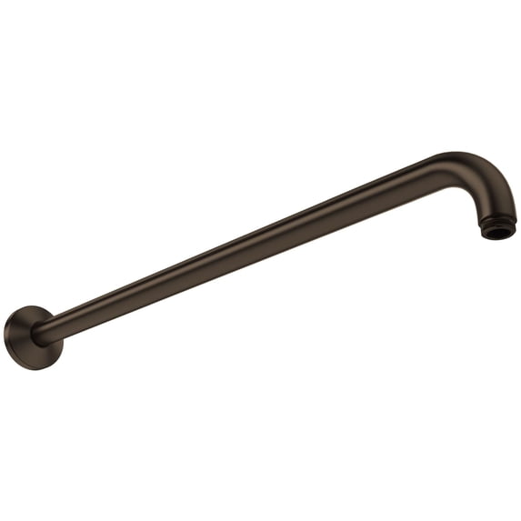 Rohl 1120 Bossini 20" Wall Mounted Shower Arm And Flange - Brass