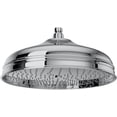 thumbnail image 1 of Rohl 12" Diameter Bordano Shower Rose Showerhead With Easy Clean Anti-Cal Spray Pattern Swivel And Flow Restrictor In Polished Chrome, 1 of 7