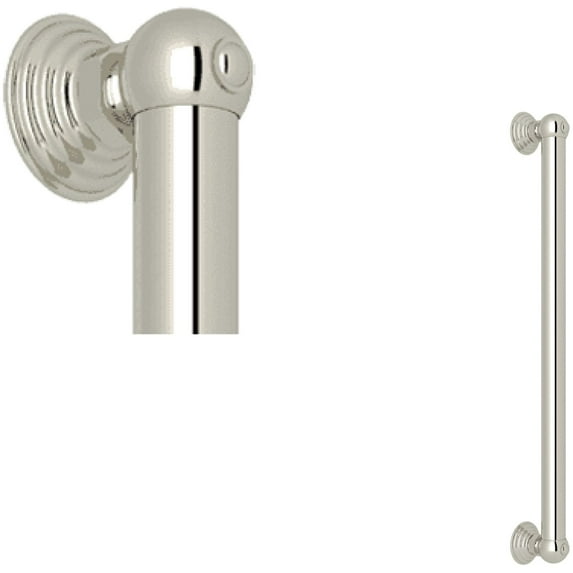 Rohl 1260 Shower 18" Grab Bar - Nickel