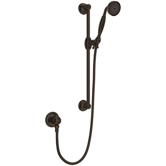 Rohl 1301E Spa Shower 1.8 GPM Single Function Hand Shower Package - Brass