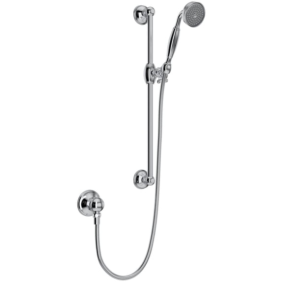 Rohl 1301E Spa Shower 1.8 GPM Single Function Hand Shower Package - Chrome
