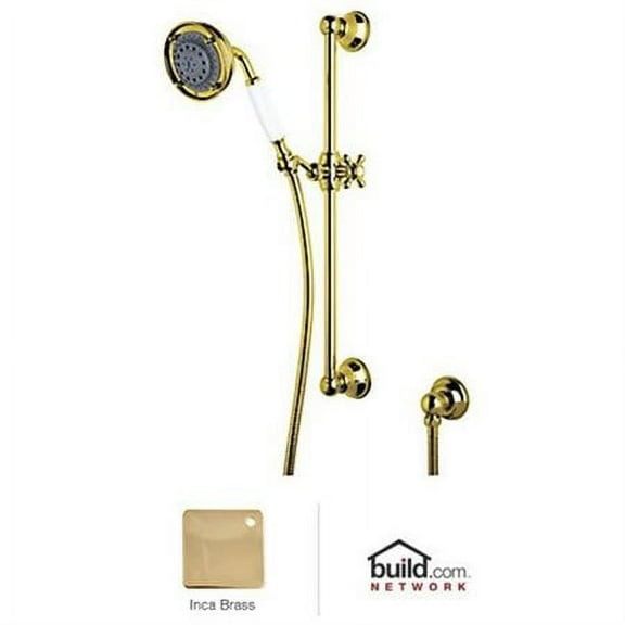 Rohl 1310 Spa Shower 1.8 GPM Multi Function Hand Shower Package - Brass