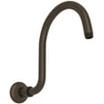 thumbnail image 1 of Rohl 1475/12 Shower 12-1/16" Wall Mounted Shower Arm And Flange - Brass, 1 of 6