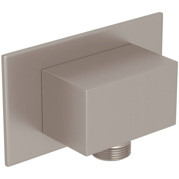 Rohl 1795 Modern Square Hand Shower Supply Elbow - Nickel