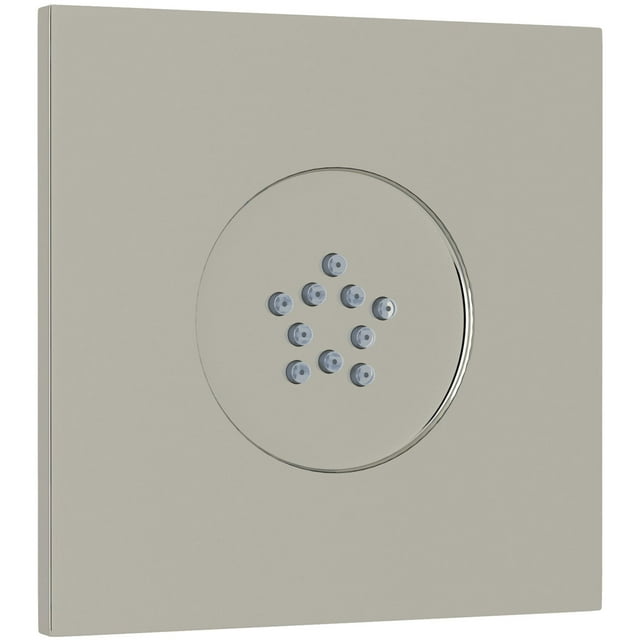 Rohl 24960PN Flat Panel Rectangular Swivel Body Spray in Polished Nickel