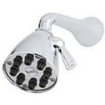 thumbnail image 1 of Rohl 3 5/8" Diameter Calliano Showerhead 8 Jet With Adjustable Spray 1/2"F Inlet Swivel Connection In Polished Chrome, 1 of 4