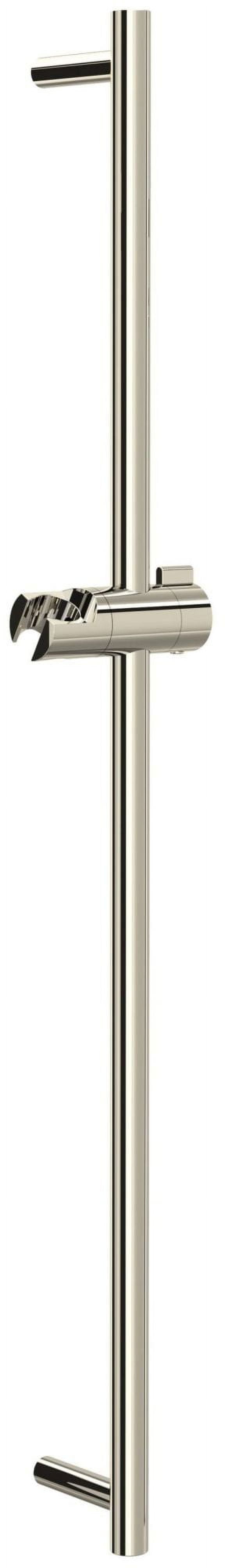 Polished Nickel 31" Wall-Mounted Slide Bar