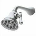 thumbnail image 1 of Rohl 4" Diameter Mantova Italian Bath Style Showerhead 8 Jet With Adjustable Spray 1/2"F Inlet Swivel Connection In Polished Nickel, 1 of 4