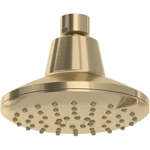 Rohl 5" 3-Function Showerhead in Antique Gold - 50126MF3AG
