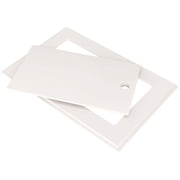 Rohl 8644/101 16-3/8" Rectangular Polyethylene Cutting Board - White