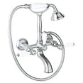 thumbnail image 1 of Rohl A1401lp Italian Country Bath Wall Mounted Tub Filler - Chrome, 1 of 2