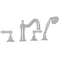 thumbnail image 1 of Rohl A1404lm Acqui Deck Mounted Roman Tub Filler - Chrome, 1 of 5