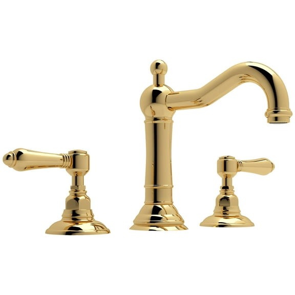 Rohl A1409lm-2 Acqui 1.2 GPM Widespread Bathroom Faucet - Brass