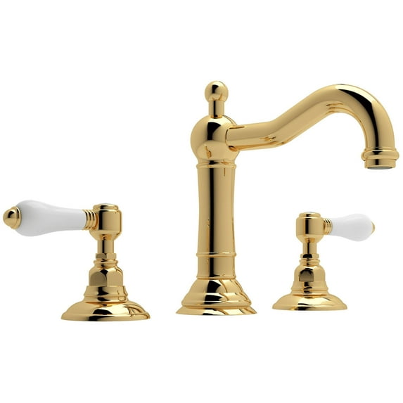 Rohl A1409lp-2 Acqui 1.2 GPM Widespread Bathroom Faucet - Brass