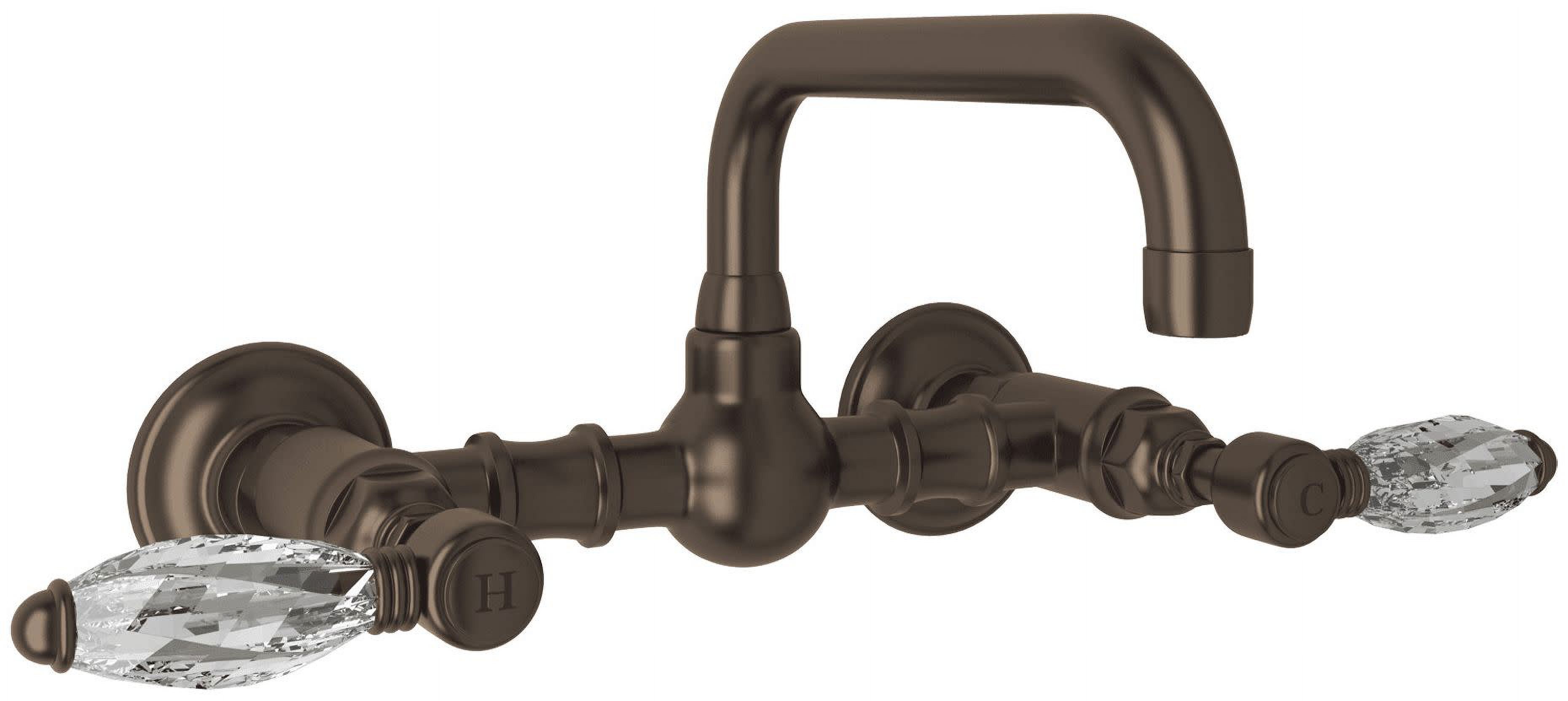 Rohl A1423lc2 Acqui 1.2 GPM Wall Mounted Bridge Bathroom Faucet