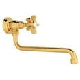 thumbnail image 1 of Rohl A1445x-2 Italian Country Kitchen 1.5 GPM Wall Mounted Single Hole Pot Filler - Brass, 1 of 3