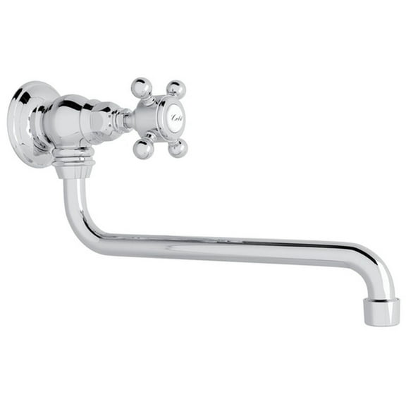 Rohl A1445xm-2 Italian Country Kitchen 1.5 GPM Wall Mounted Single Hole Pot Filler -