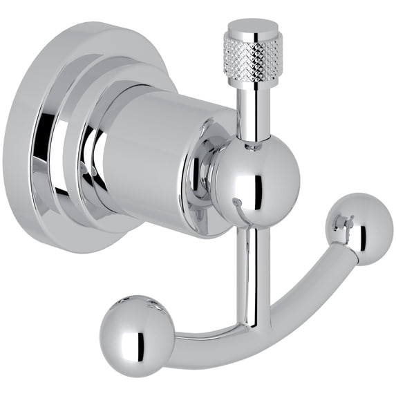 Rohl A1481iw Campo Double Robe Hook - Chrome