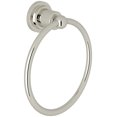 thumbnail image 1 of Rohl A1485iw Campo 6" Wall Mounted Towel Ring - Nickel, 1 of 7
