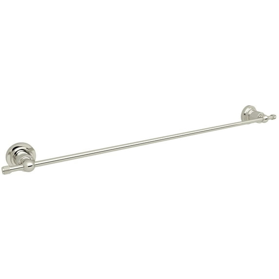 Rohl A1486iw Campo 24" Towel Bar - Nickel