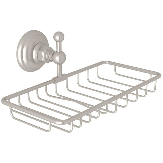 Rohl A1493 Country 9-5/8" Wall Mounted Shower Basket - Nickel