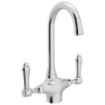 thumbnail image 1 of Single Hole Dual Handle Bar Mixer Faucet - Finish: Polished Chrome, 1 of 4