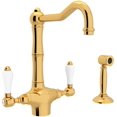thumbnail image 1 of Rohl A1679lpws-2 Acqui 1.5 GPM Single Hole Kitchen Faucet - Brass, 1 of 5