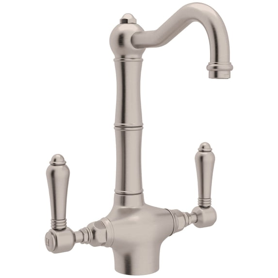 Rohl A1680lm-2 Acqui 1.5 GPM Single Hole Bar Faucet - Nickel