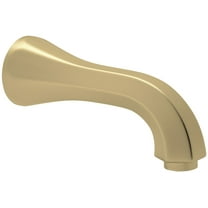 Rohl A1803 Palladian 6-3/8" Tub Spout - Satin Unlacquered Brass