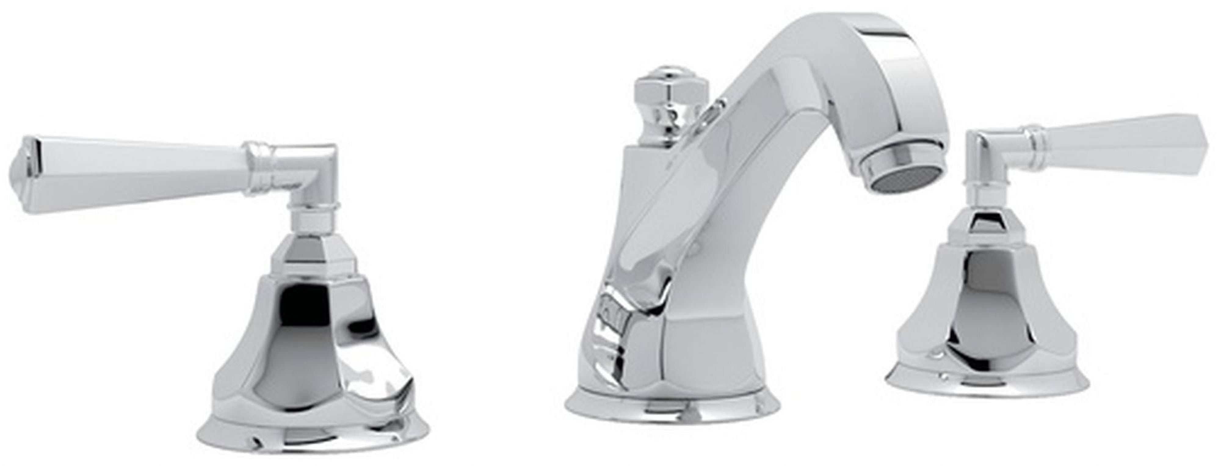 Rohl A1908lm-2 Palladian 1.2 GPM Widespread Bathroom Faucet in Polished Chrome