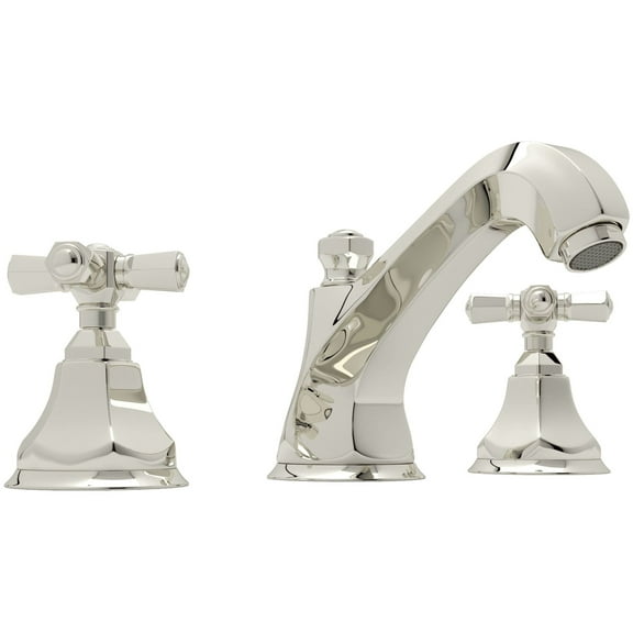 Rohl A1908xm-2 Palladian 1.2 GPM Widespread Bathroom Faucet - Nickel