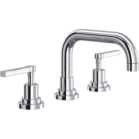 Rohl A2218LMAPC-2 Lombardia 1.2 GPM Widespread Bathroom Faucet - Chrome