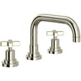 thumbnail image 1 of Rohl A2218xm-2 Lombardia 1.2 GPM Widespread Bathroom Faucet - Nickel, 1 of 4