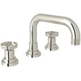 thumbnail image 1 of Rohl A3318iw-2 Campo 1.2 GPM Widespread Bathroom Faucet - Nickel, 1 of 7