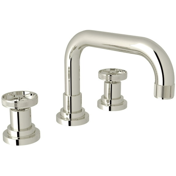 Rohl A3318iw-2 Campo 1.2 GPM Widespread Bathroom Faucet - Nickel