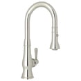 thumbnail image 1 of Rohl A3420SLMPN-2 Patrizia 1.8 GPM Single Hole Pull Down Bar Faucet - Nickel, 1 of 7