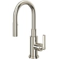 thumbnail image 1 of Rohl A3430SLMPN-2 Lombardia 1.8 GPM Single Hole Pull Down Bar Faucet - Nickel, 1 of 6