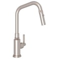 thumbnail image 1 of Rohl A3431il-2 Campo 1.8 GPM Single Hole Pull Down Kitchen Faucet - Nickel, 1 of 7