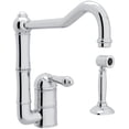 thumbnail image 1 of Rohl A3608lmws-2 Acqui 1.5 GPM Single Hole Kitchen Faucet - Chrome, 1 of 2