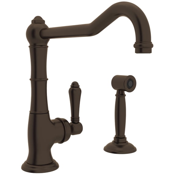 Rohl A3650/11Lmws-2 Acqui 1.5 GPM Single Hole Kitchen Faucet - Brass