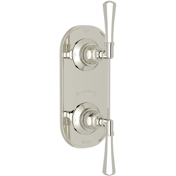Rohl A4564lm San Giovanni 5 Function Thermostatic Valve Trim Only - Nickel